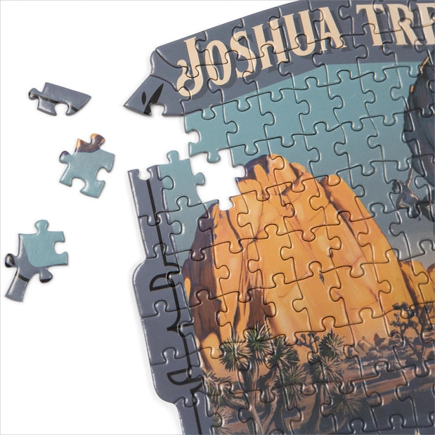 Protect Our National Parks - Joshua Tree Mini Puzzle - Roaming Travelers Joshua Tree, California