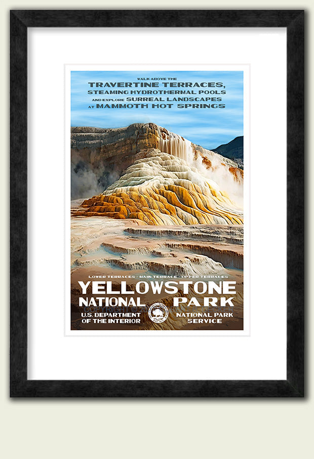 Yellowstone National Park - Mammoth Hot Springs - Roaming Travelers Joshua Tree, California