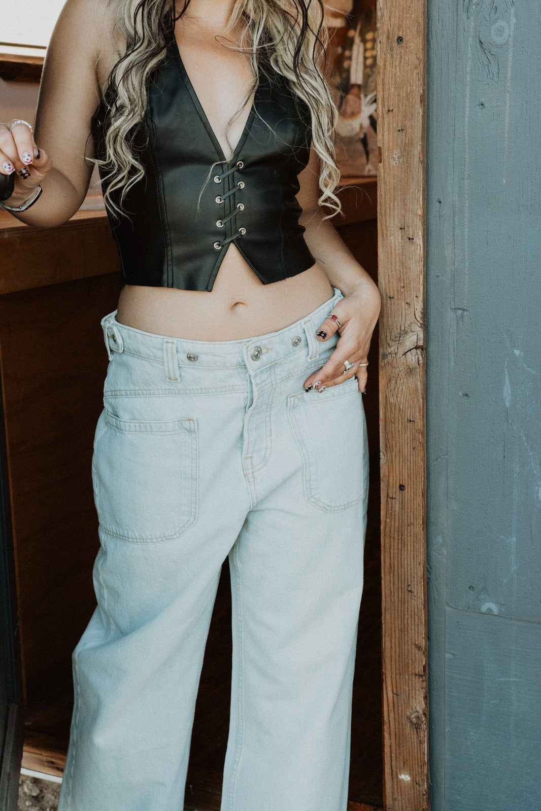 Free People Jeans Palmer Cuffed Jean