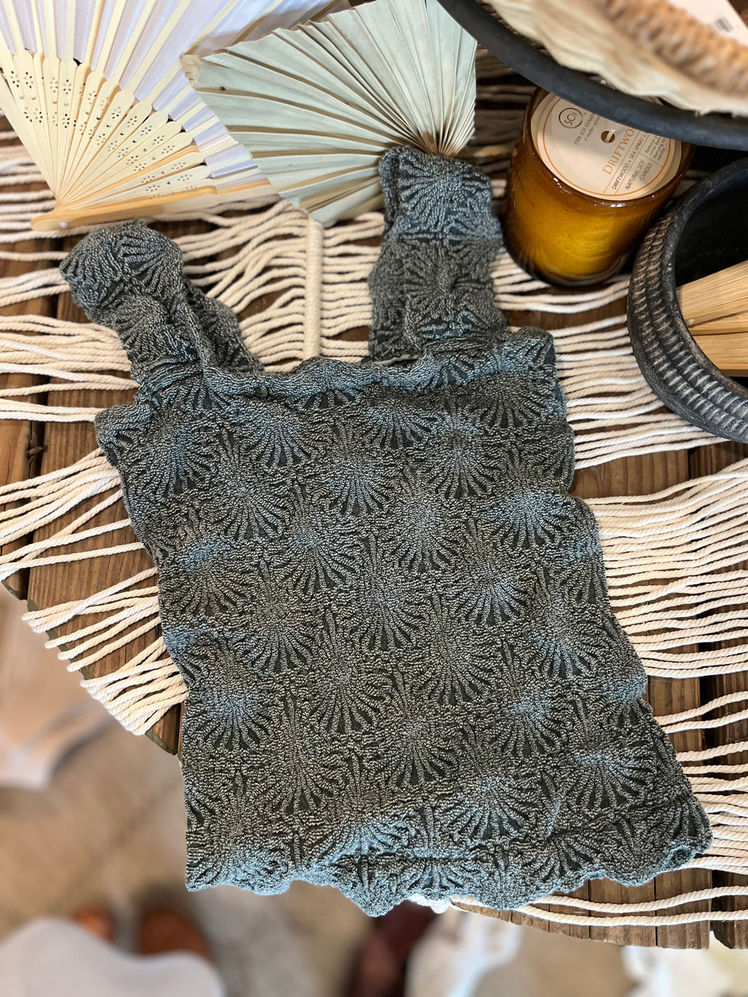 Free People Midnight Mountain Love Letter Cami