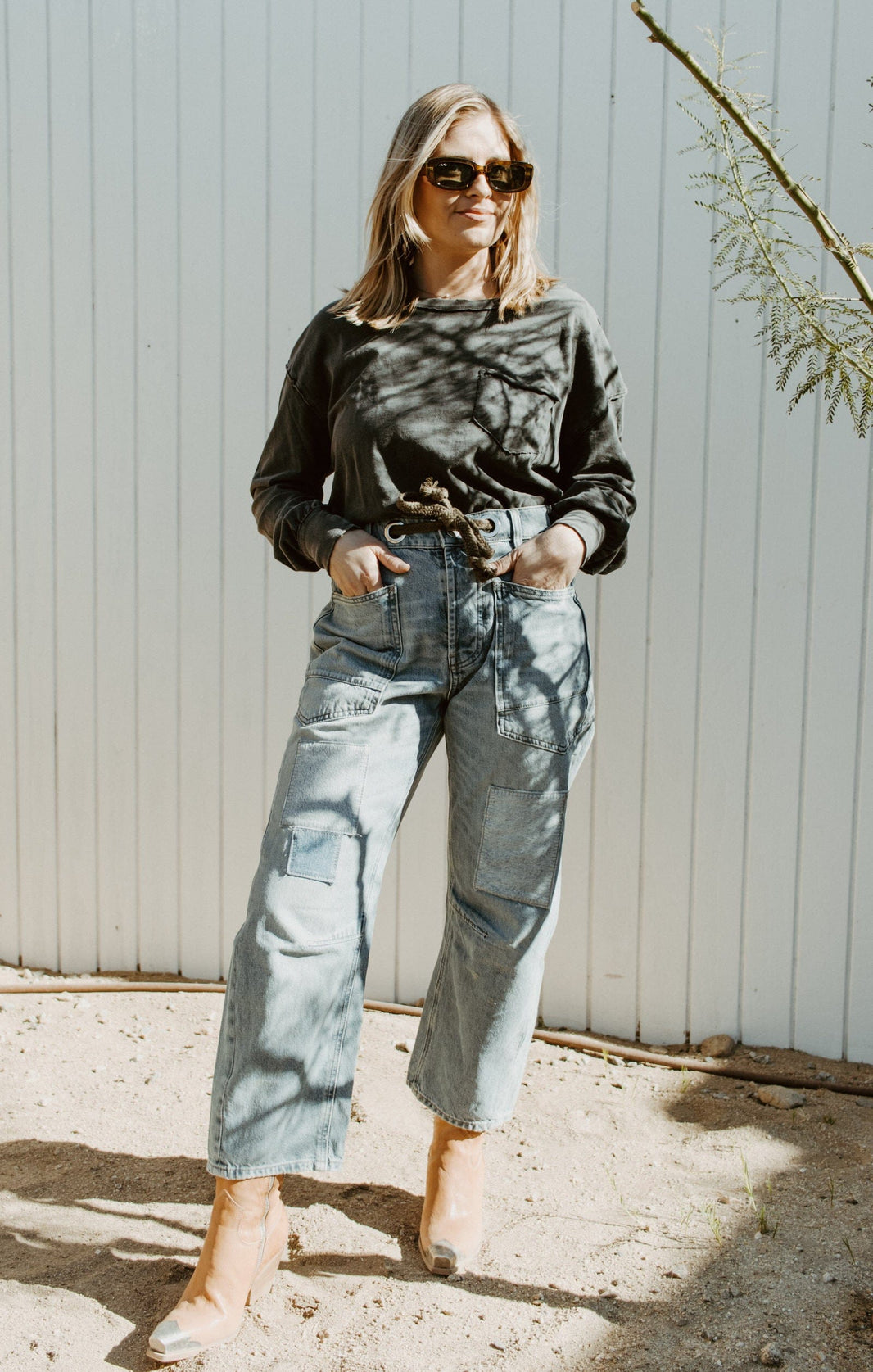 Free People Moxie Low Slung Pull On