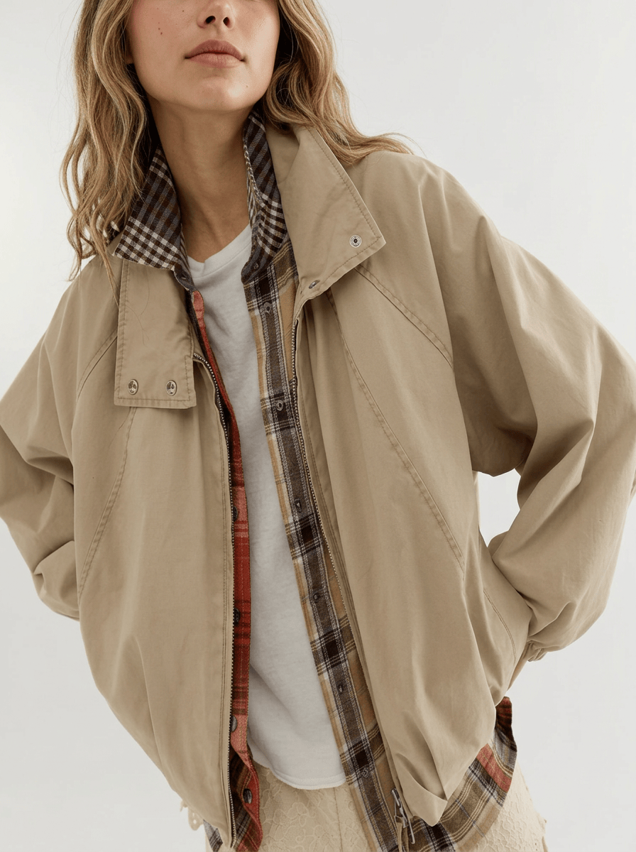 Free People Shirts & Tops Chelsea Jacket | Oatmeal