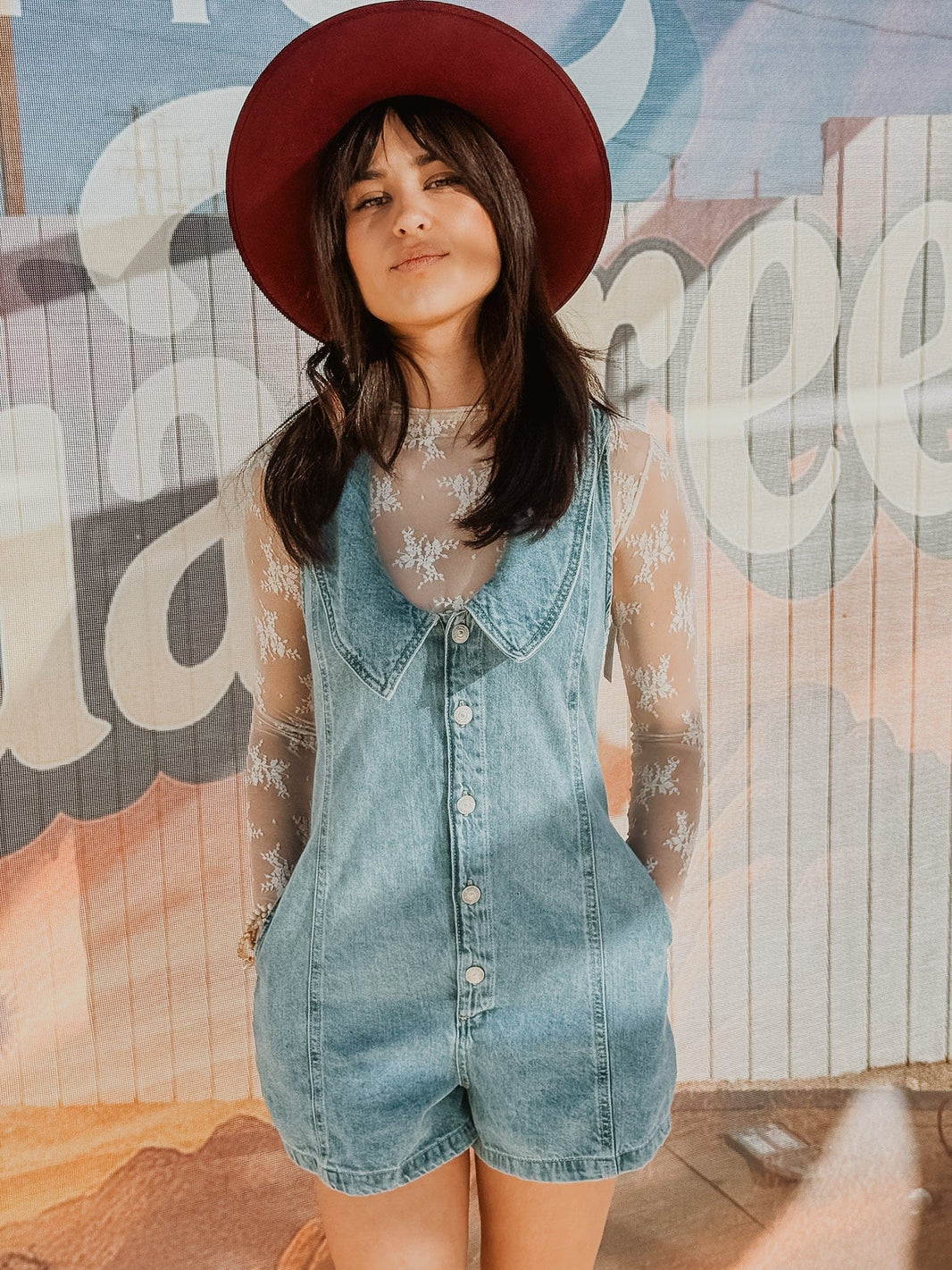 Free People Shirts & Tops Dover Playsuit