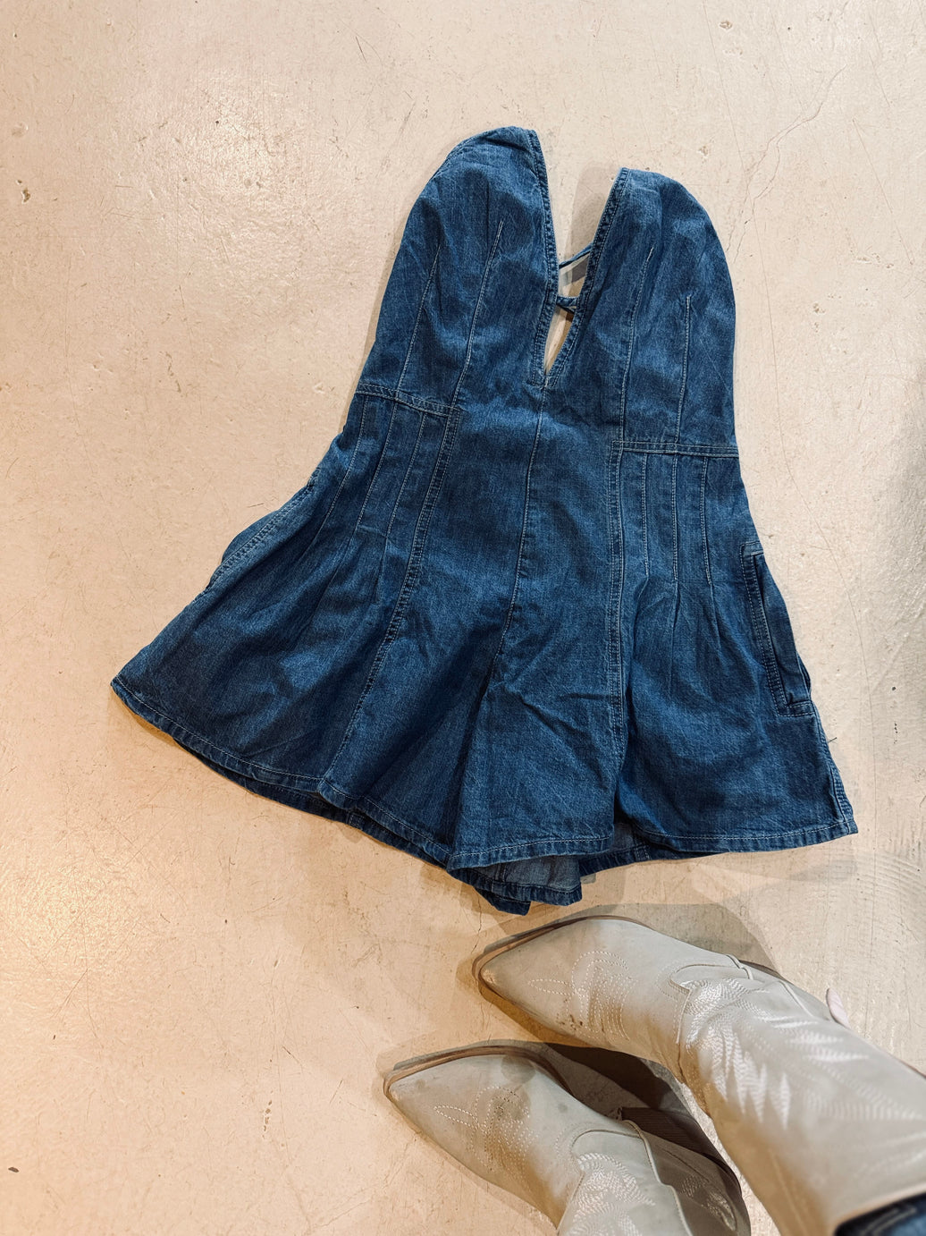 Free People Shirts & Tops XS / Reminiscence We The Free Nostalgia Ultra Shortalls