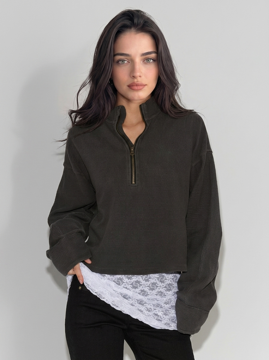 We The Free Celeste Quarter Zip