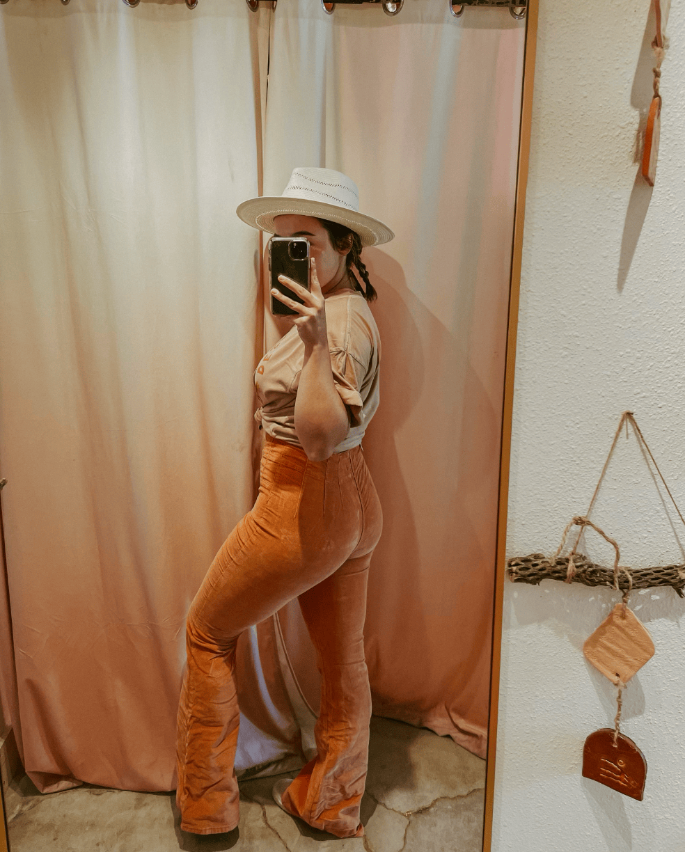 Free People Pants Jayde Cord Flare Jeans