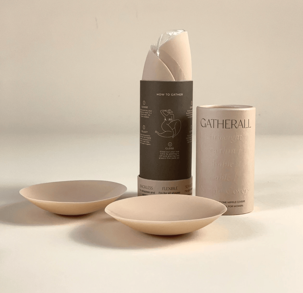 Gatherall Bras One Size / Cream Gatherall Nipple Covers