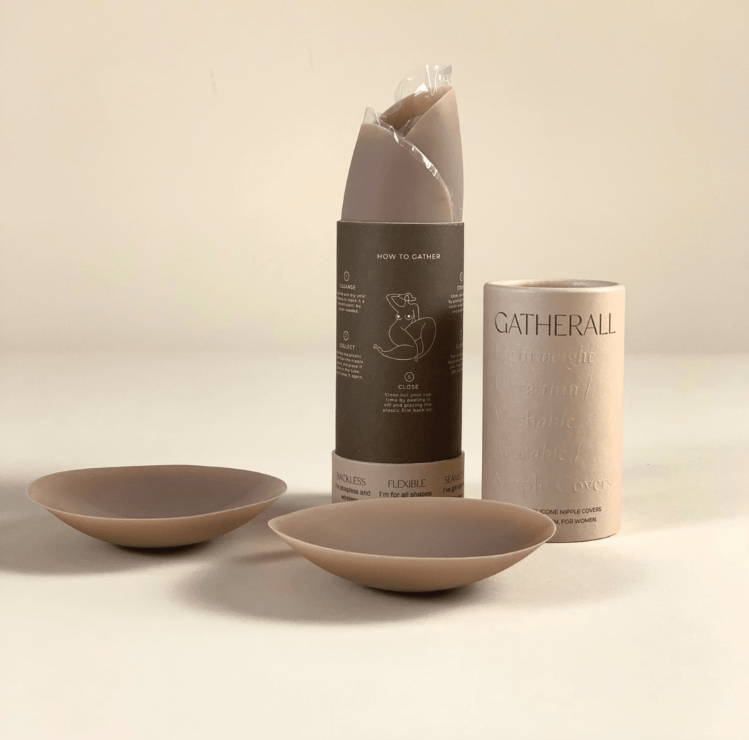 Gatherall Bras One Size / Latte Gatherall Nipple Covers