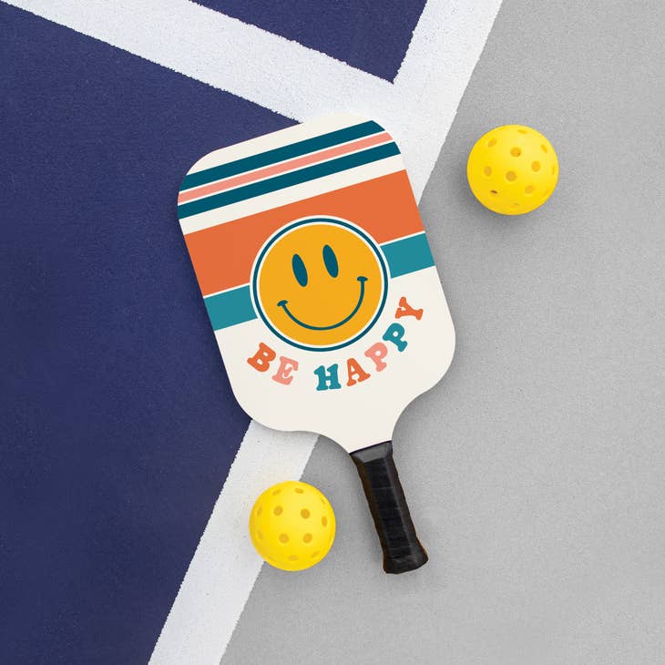 Pickleball Paddle - Be Happy - Roaming Travelers Joshua Tree, California