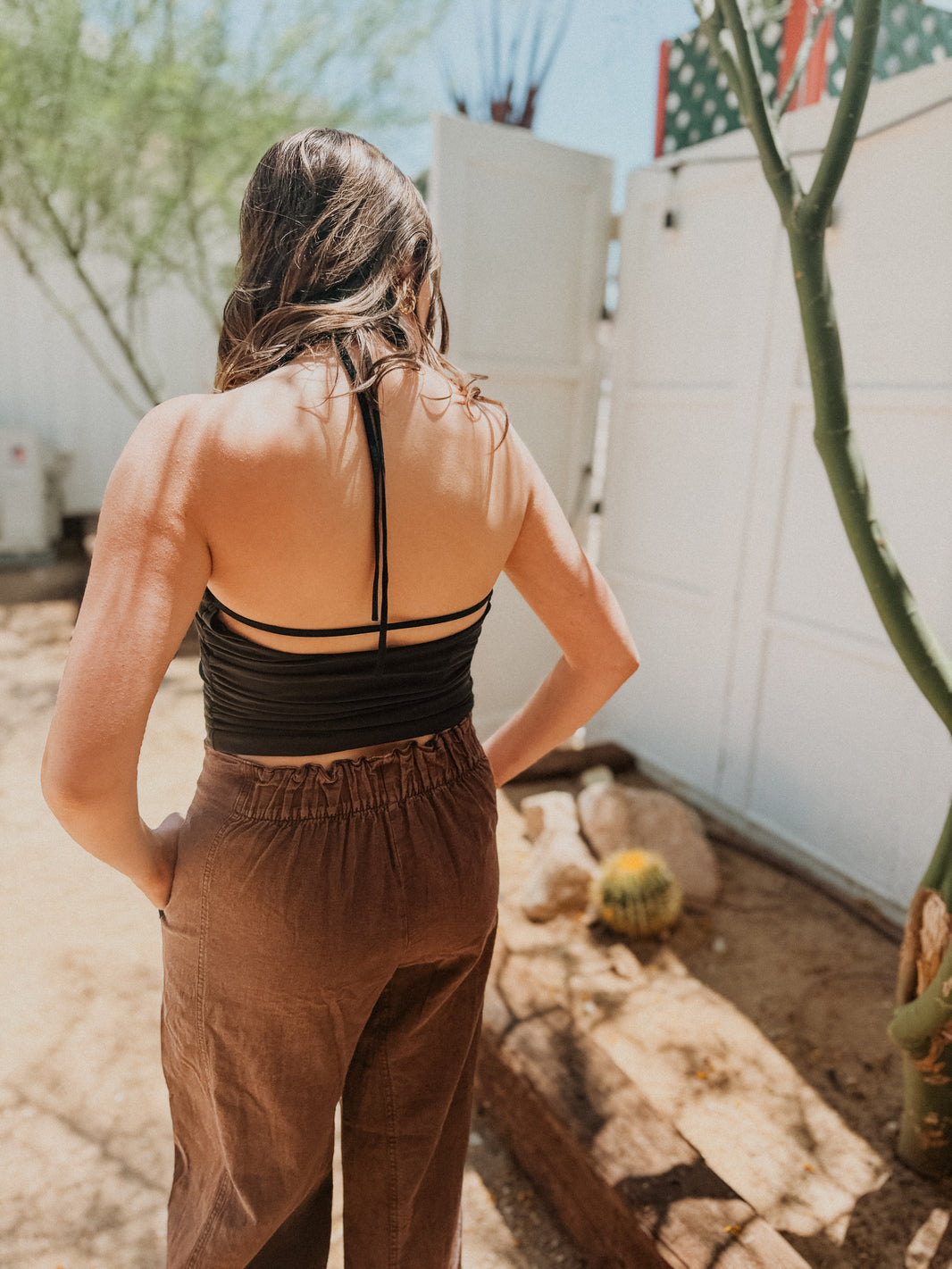 Toni Beaded Tank | Black