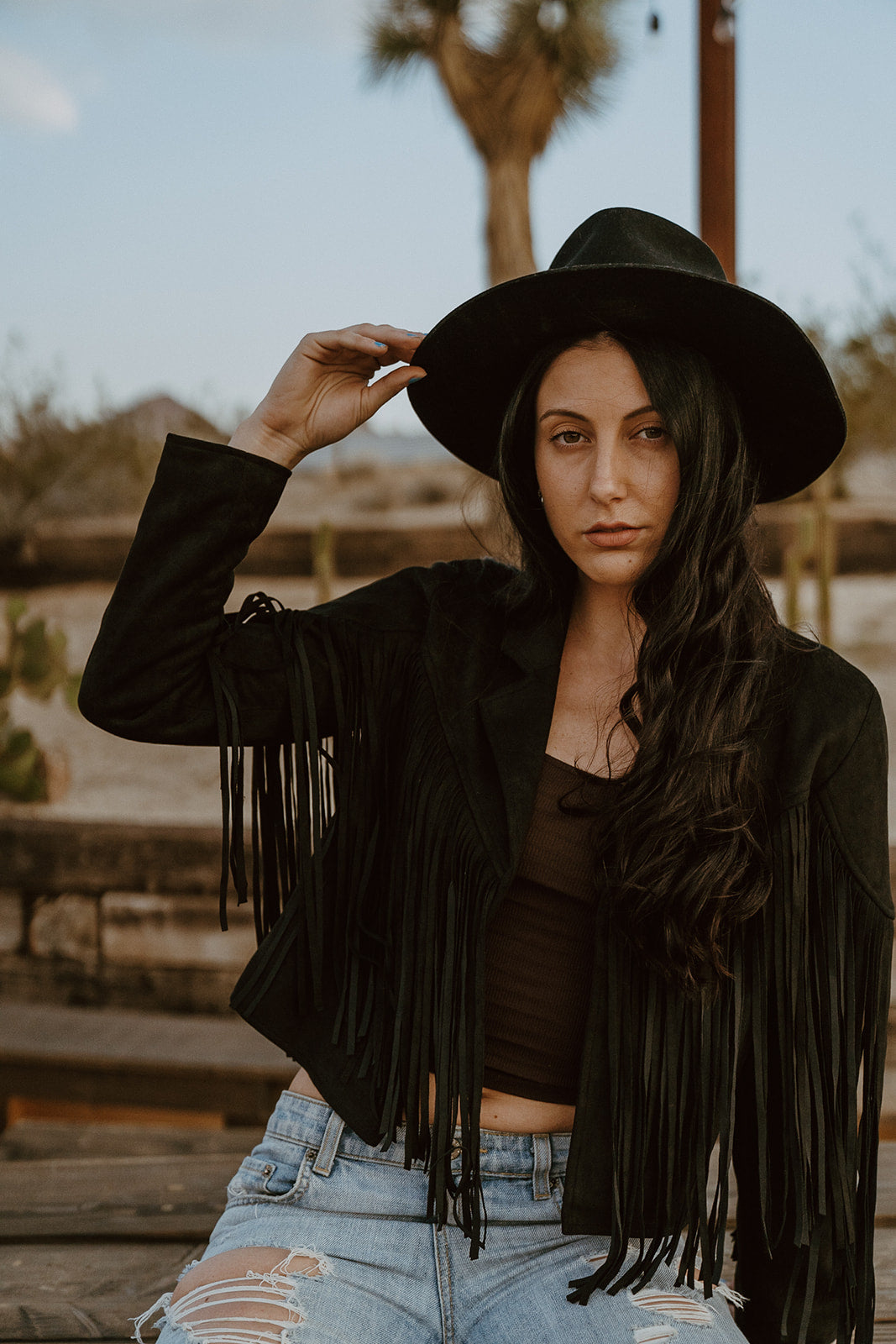 Western Fringe Jacket