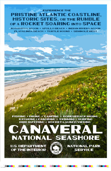 Canaveral National Seashore Artist Proof - Roaming Travelers Joshua Tree, California
