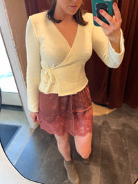 Snowfall Wrap Sweater | Free People