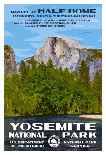 Yosemite National Park - Half Dome - Roaming Travelers Joshua Tree, California
