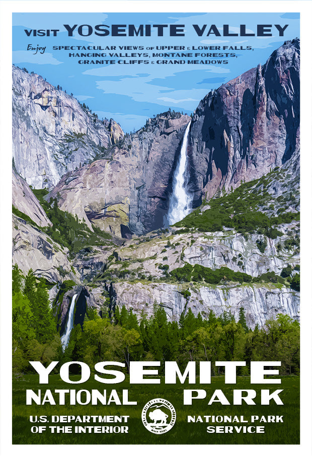Yosemite National Park - Yosemite Falls - Roaming Travelers Joshua Tree, California