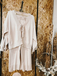 Free People Belle Blue / X-Small Solar Sweater Set