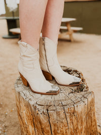 Free People Brayden Western Boot | Bone