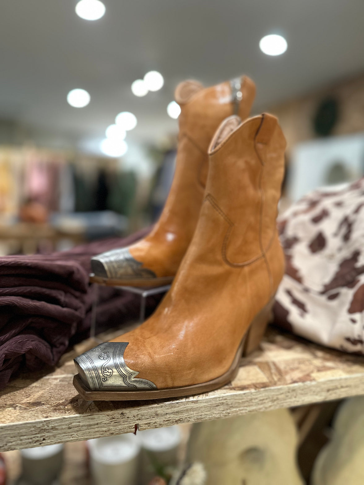 Free People Brayden Western Boot | Camel