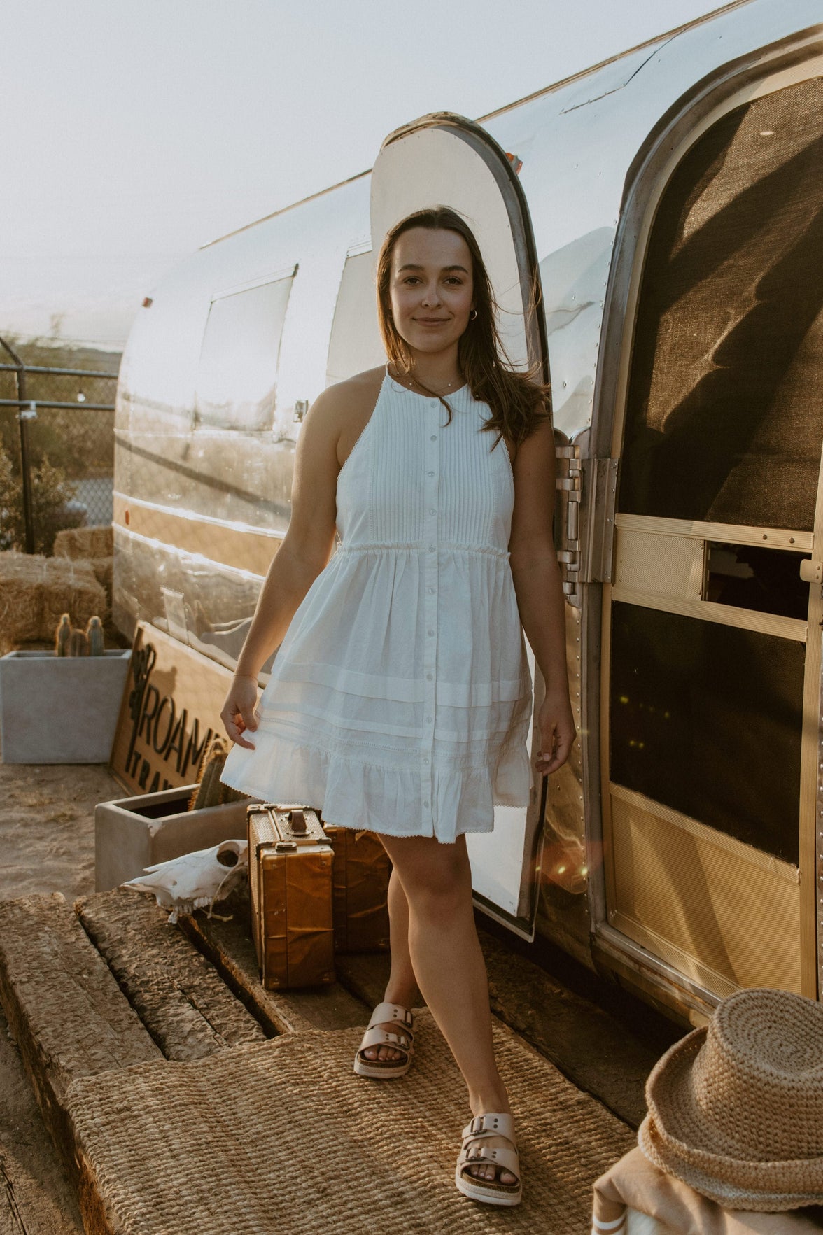 free people desert days mini dress Free People Desert Days Stripe Minidress