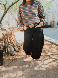 Free People Pants We The Free Good Luck Mid-Rise Barrel Jeans