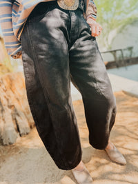 Free People Pants We The Free Good Luck Mid-Rise Barrel Jeans