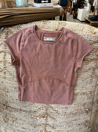 Free People Shirts & Tops Cedar Wood / XS Protagonist Short Sleeve Shirt