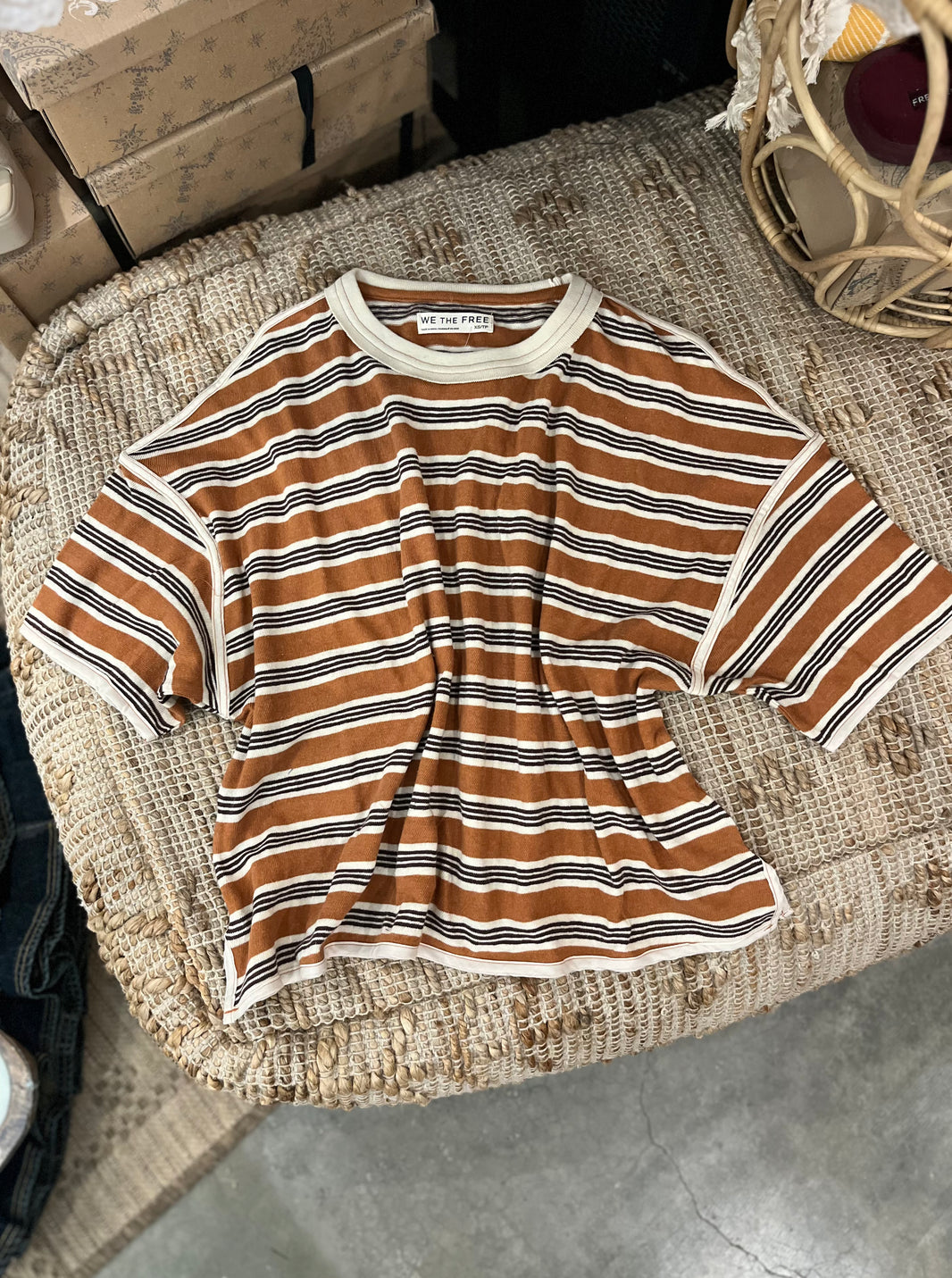 Free People Shirts & Tops Clean Rugby Tee