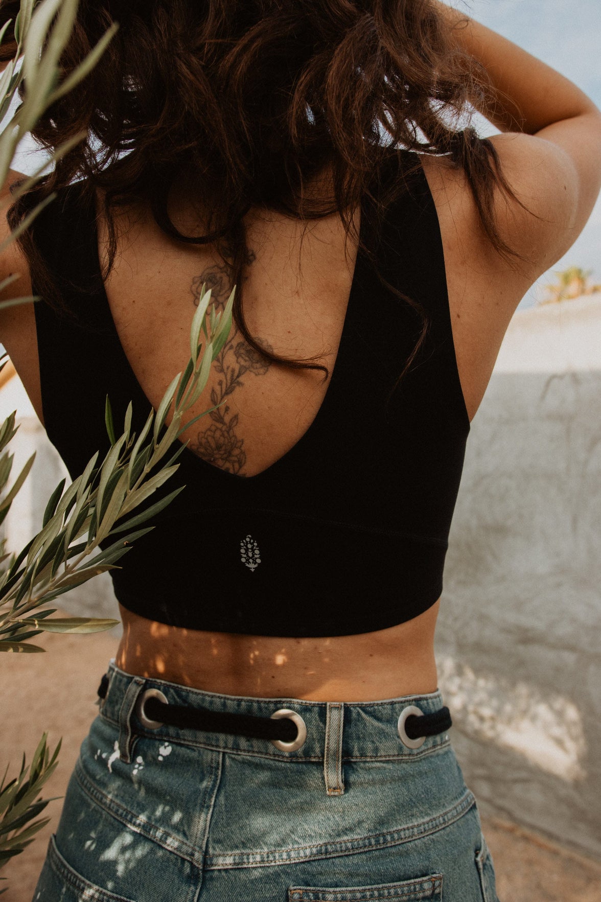 Free People Shirts & Tops Never Better Crop | Black