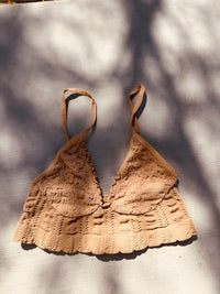 Free People Shirts & Tops Oat Latte / XS/S Heirloom Seamless Bralett