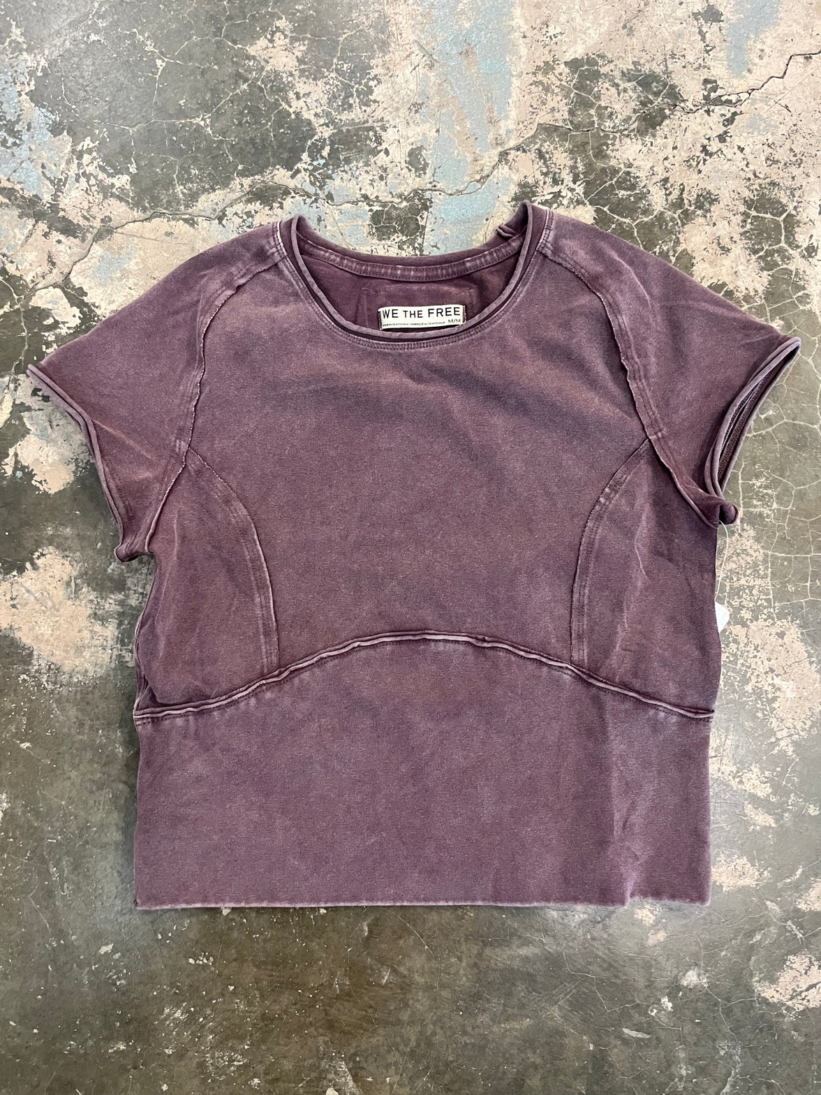Free People Shirts & Tops Vintage Grape / XS Protagonist Short Sleeve Shirt