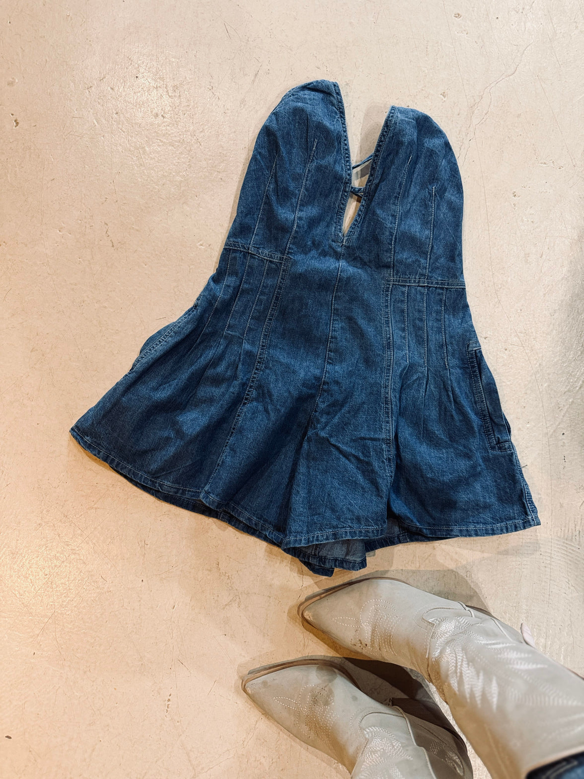 Free People Shirts & Tops XS / Reminiscence We The Free Nostalgia Ultra Shortalls