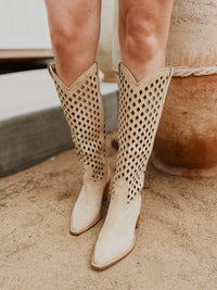 Free People shoes Diamonds Are Forever Cowboy Boots | Sand Suede