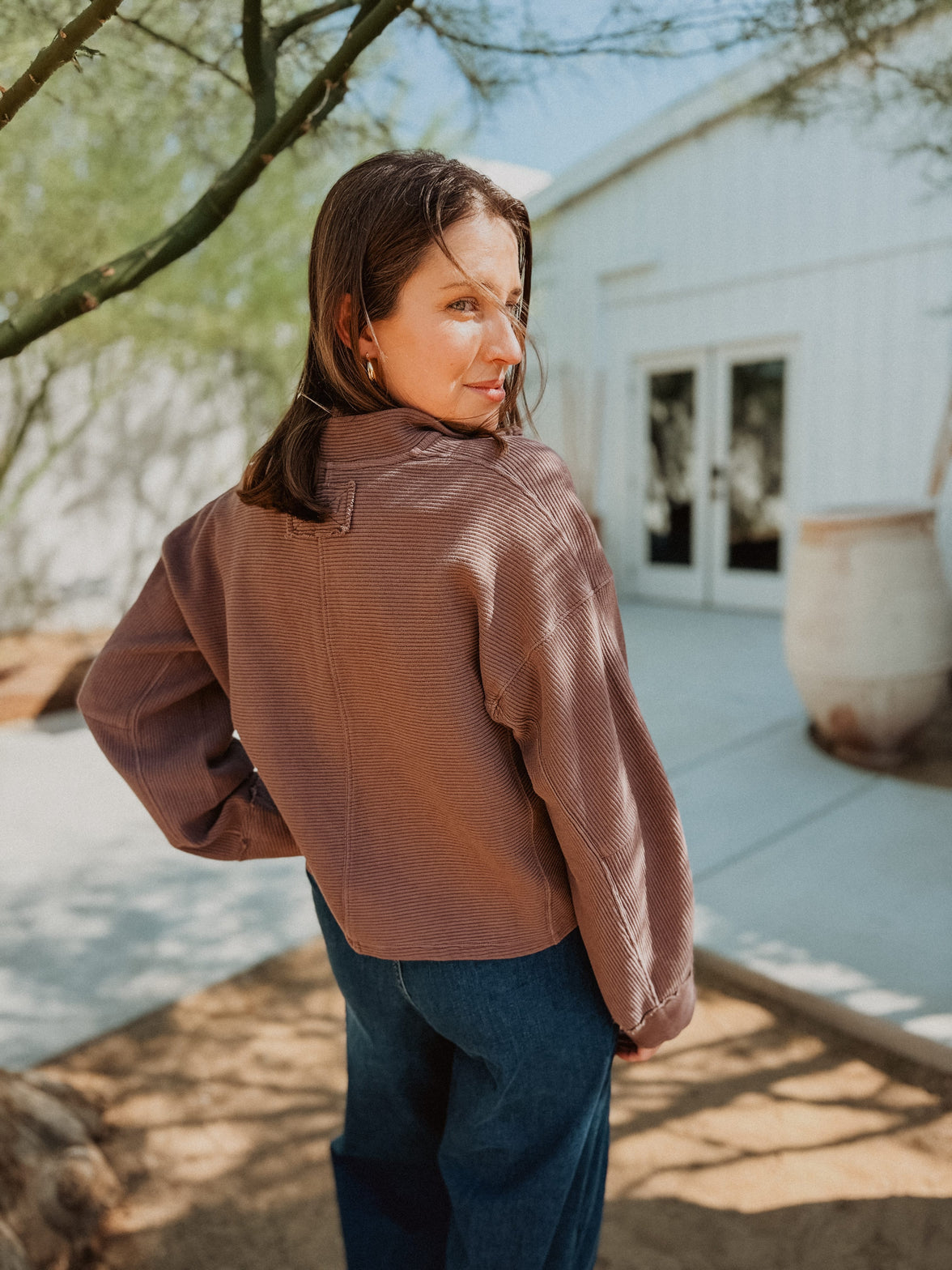 Free People Sweatshirts We The Free Celeste Quarter Zip