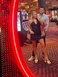 Free People Trevi Denim Mini Dress