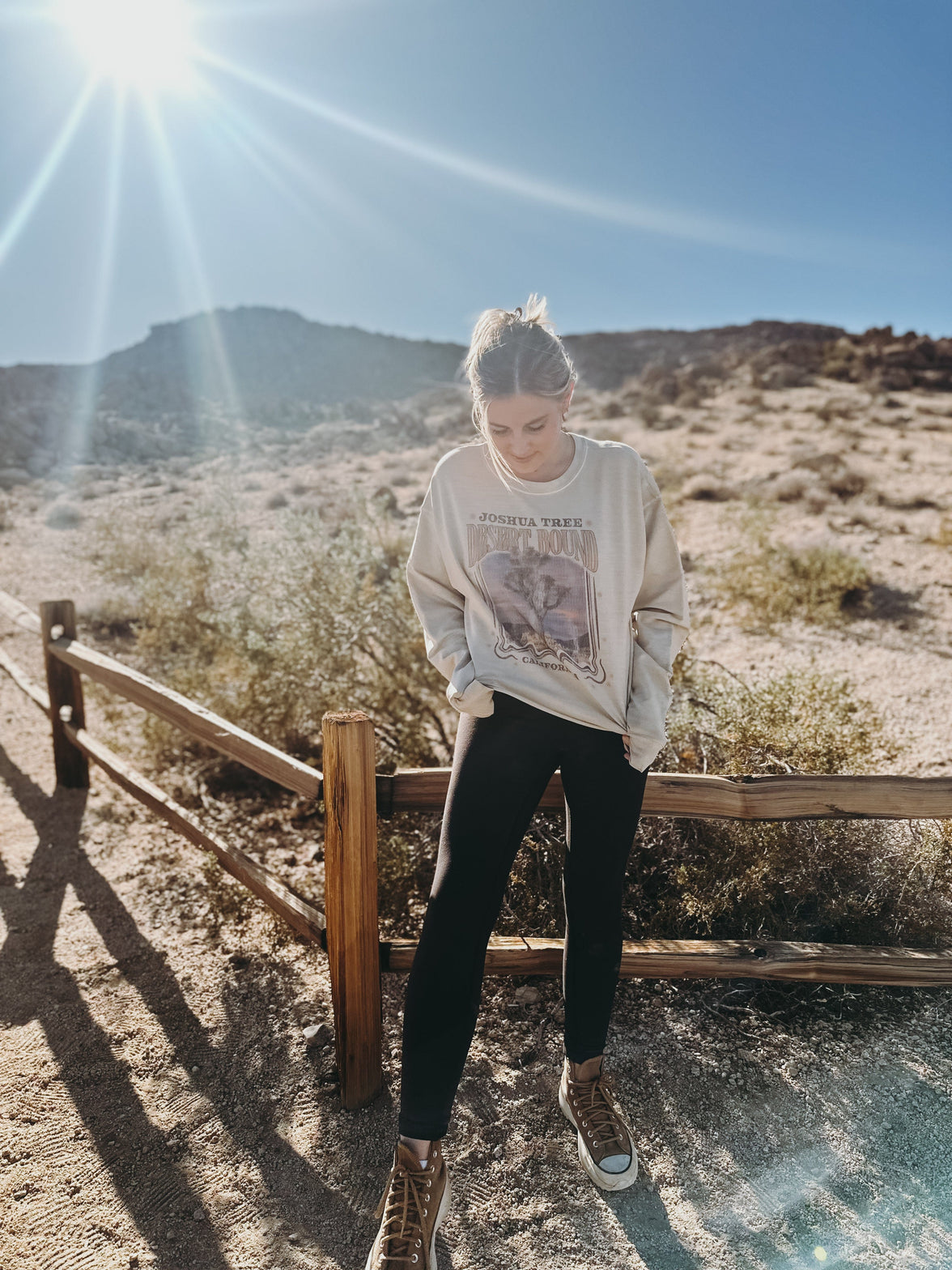 Girl Dangerous Sweatshirts Joshua Tree Tour Crop