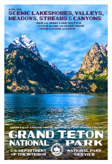 Grand Teton National Park, Jenny Lake - Roaming Travelers Joshua Tree, California