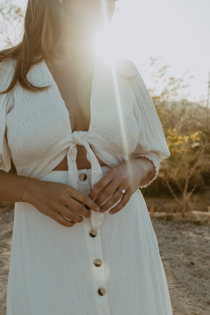 String Of Hearts Maxi Dress - Roaming Travelers Joshua Tree, California