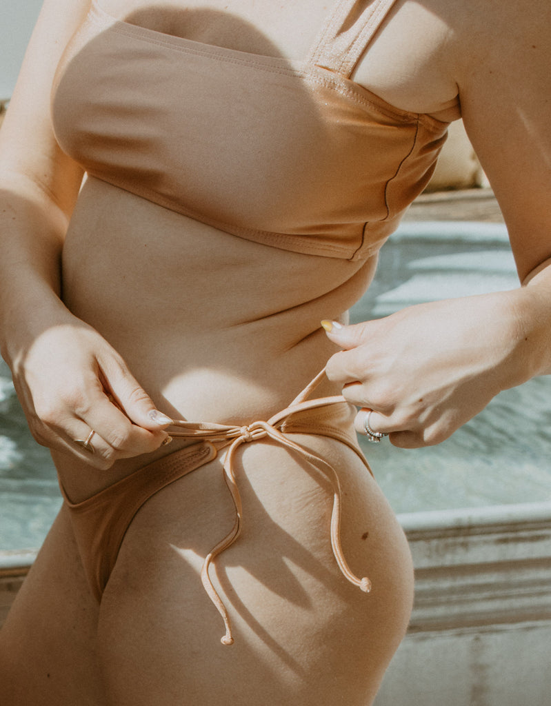 Shimmering Shimmy Bikini Set - Roaming Travelers Joshua Tree, California