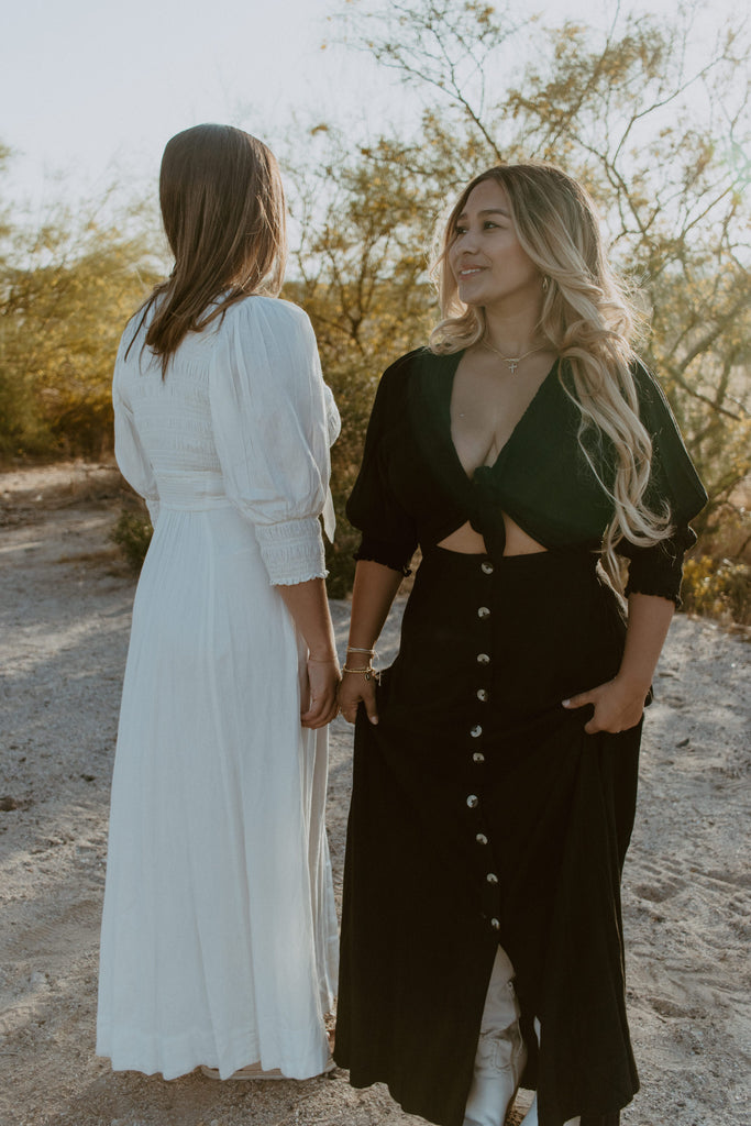 String Of Hearts Maxi Dress - Roaming Travelers Joshua Tree, California