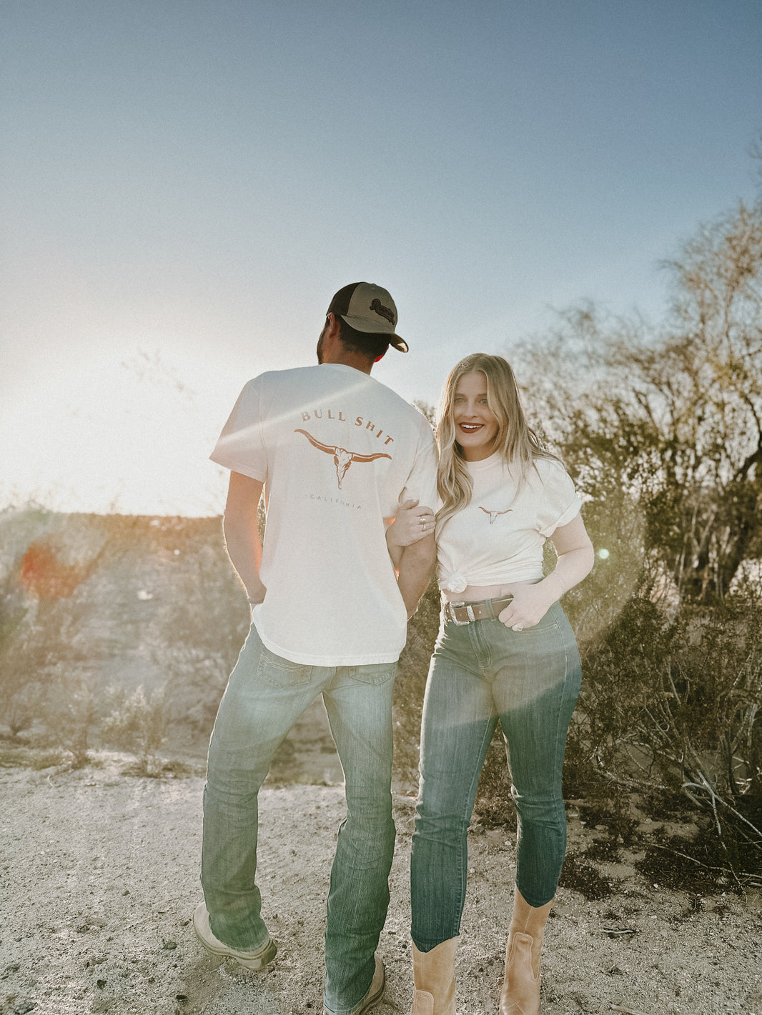 InkTrendz Graphic Shirt Longhorn Bull Shirt