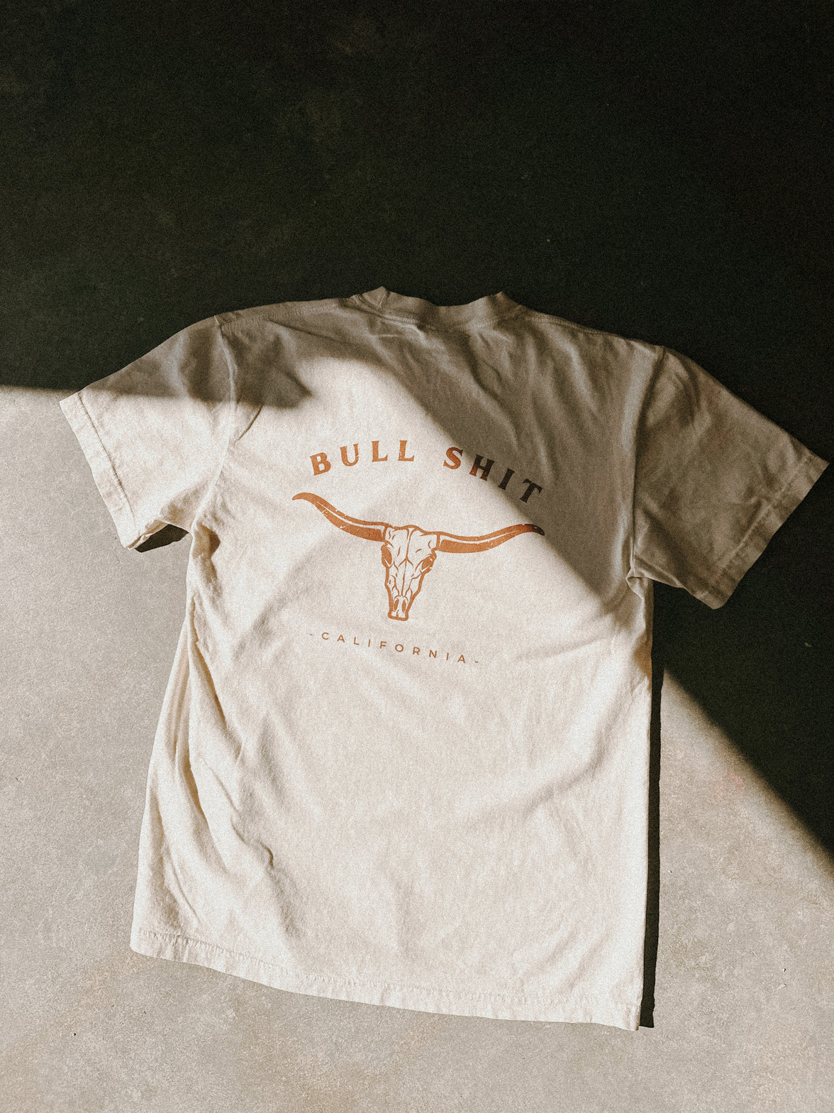 InkTrendz Graphic Shirt Longhorn Bull Shirt