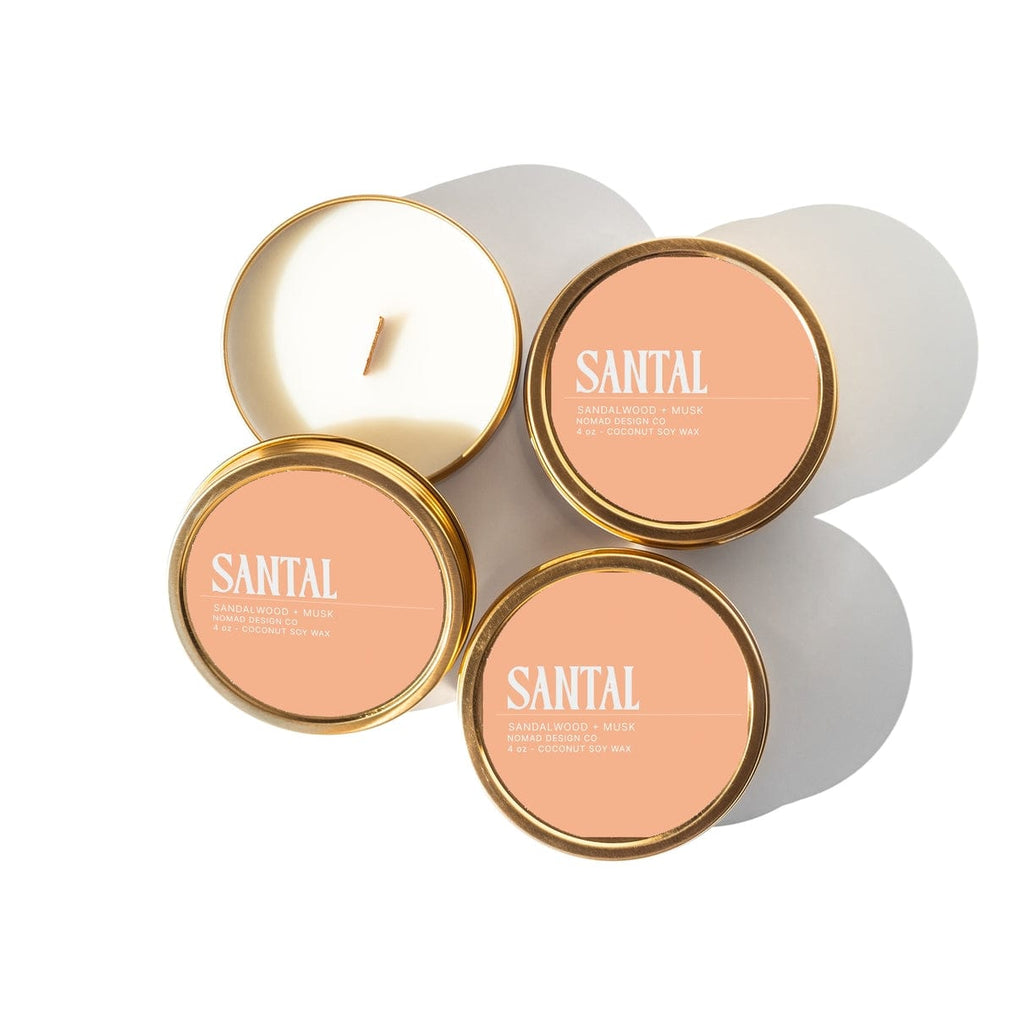 NoMad Candles Santal Travel Tin Candle