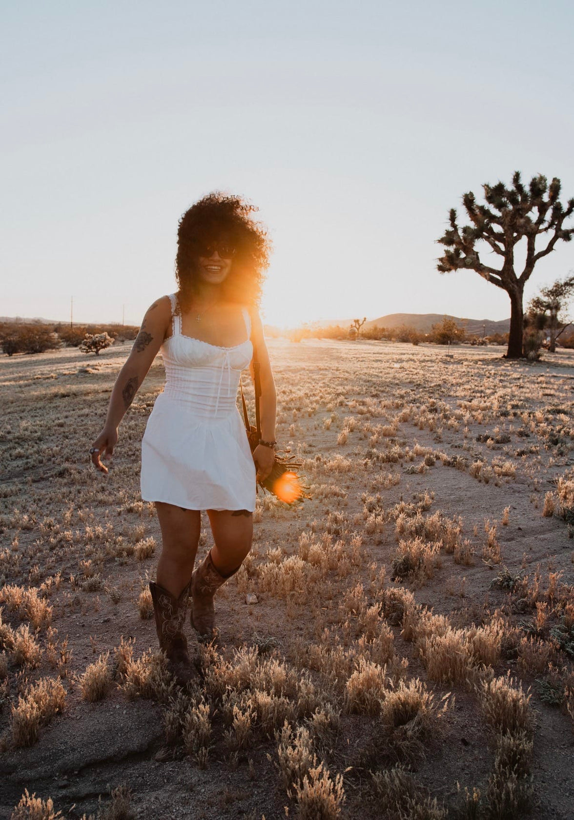 Roaming Travelers Dresses Western Lace Mini Dress