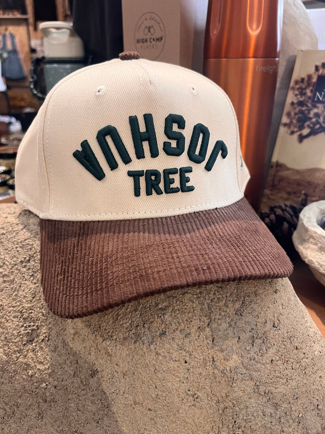 Roaming Travelers Hats Joshua Tree Two-Tone Brown Corduroy Hat
