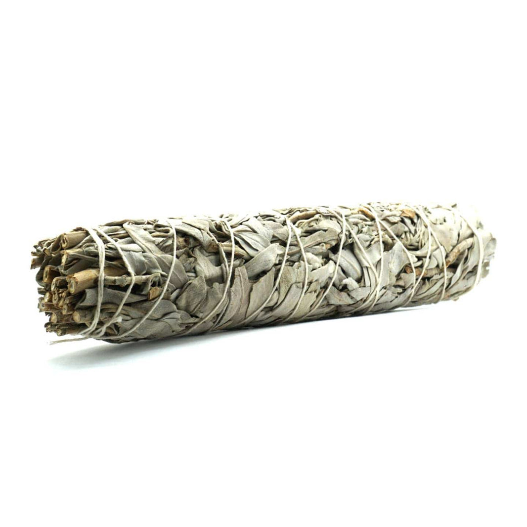 Roaming Travelers Home Goods White Sage Smudge Stick | Large 9"