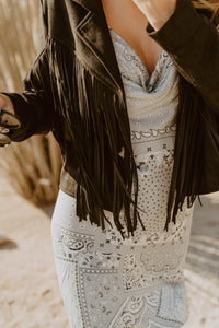 Roaming Travelers Jackets Western Fringe Jacket