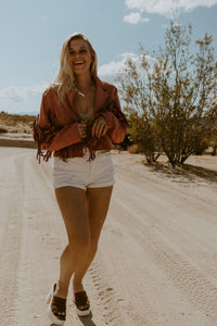 Roaming Travelers Jackets Western Fringe Jacket