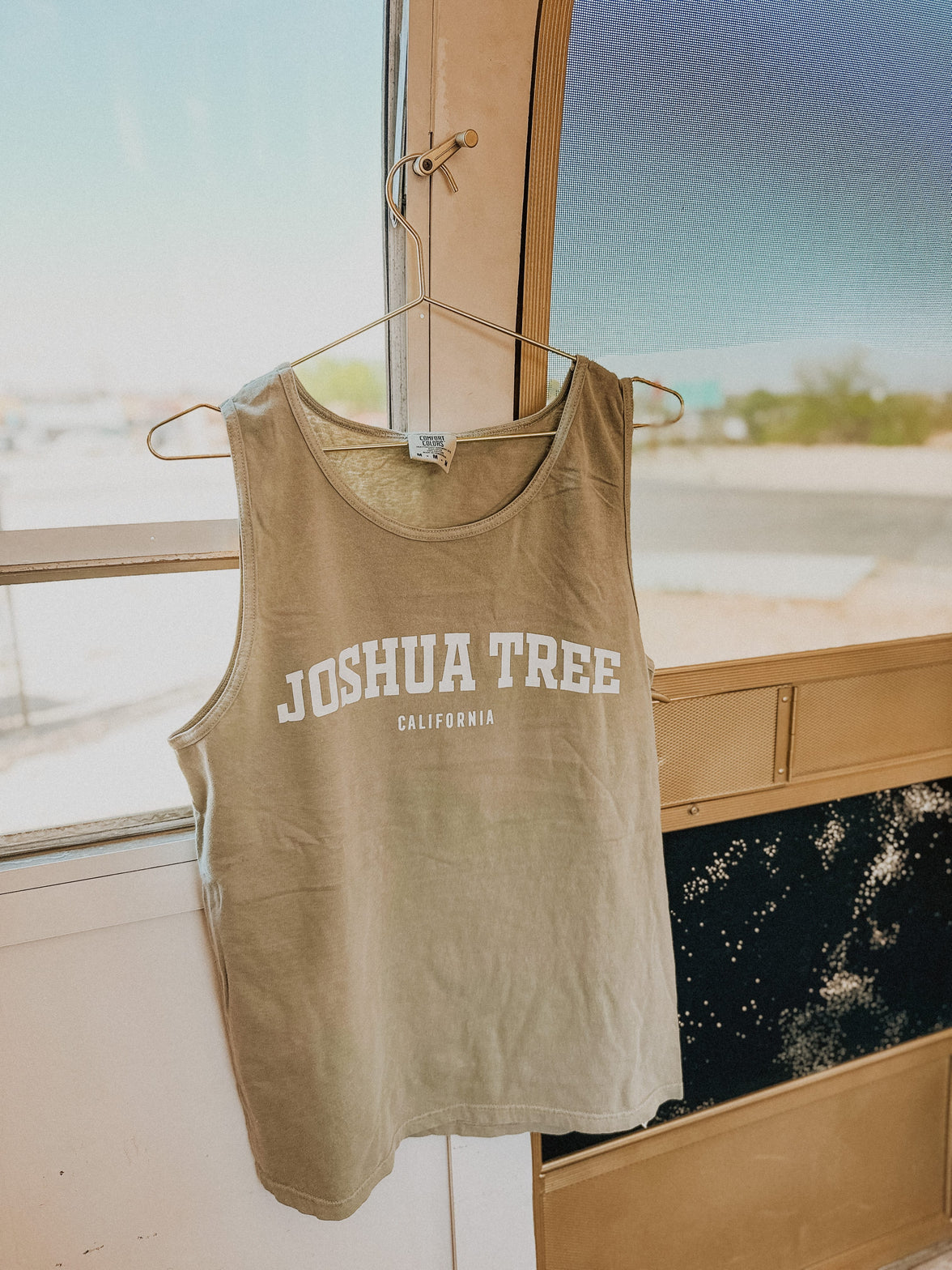 Roaming Travelers Shirts & Tops Joshua Tree Lettered Tank