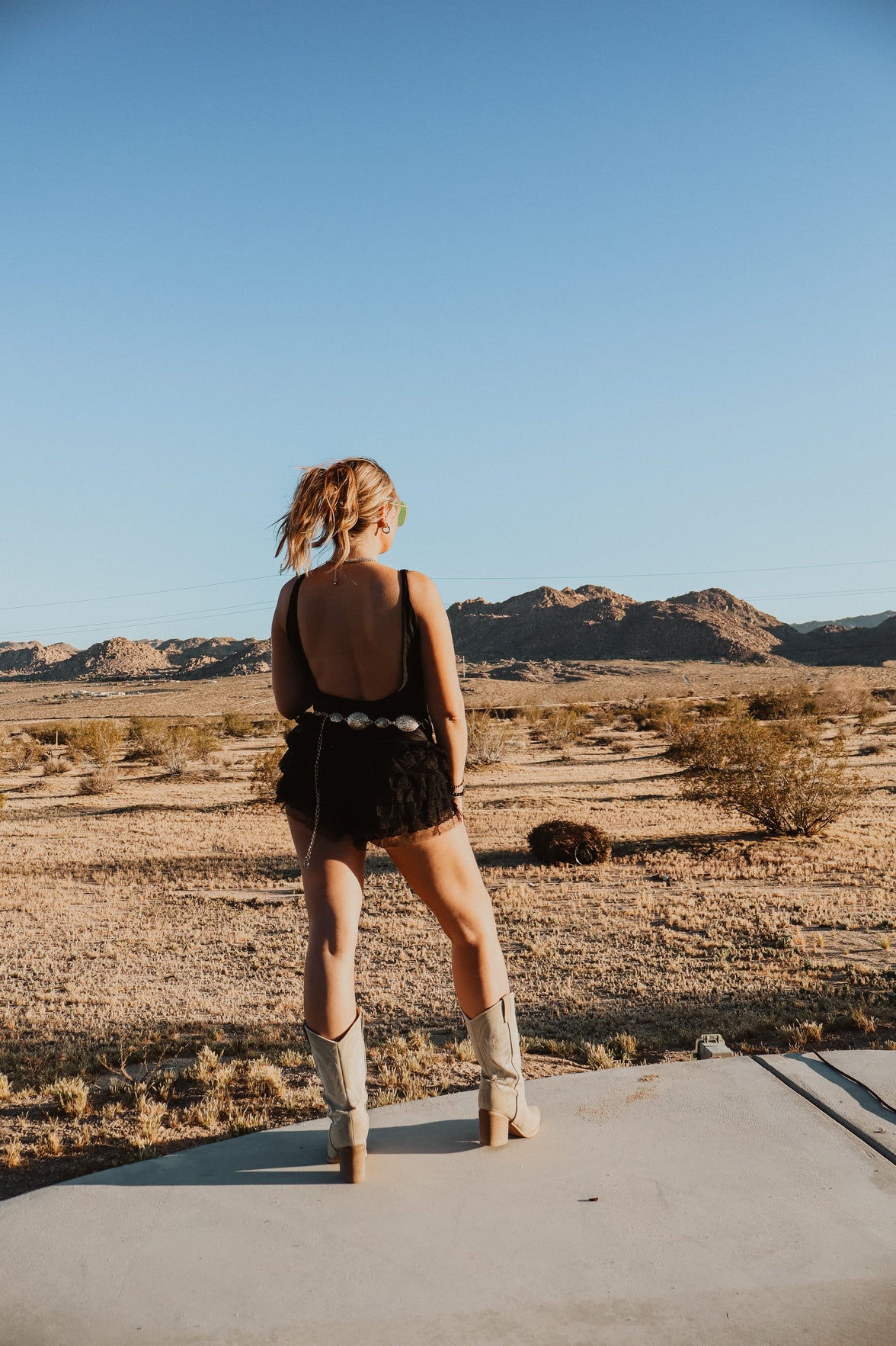 Roaming Travelers Shorts Ruffle Lace Festival Shorts