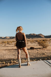 Roaming Travelers Shorts Ruffle Lace Festival Shorts